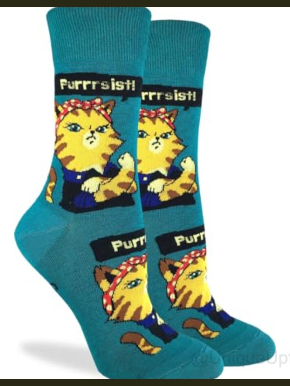 Women's Crew Socks Cotton Blend Reinforced Heel Toe Casual